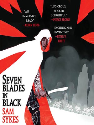 cover image of Seven Blades in Black